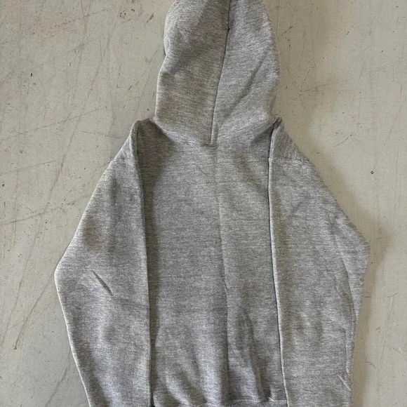 NWT vintage russel heather gray hoodie - Picture 4 of 6